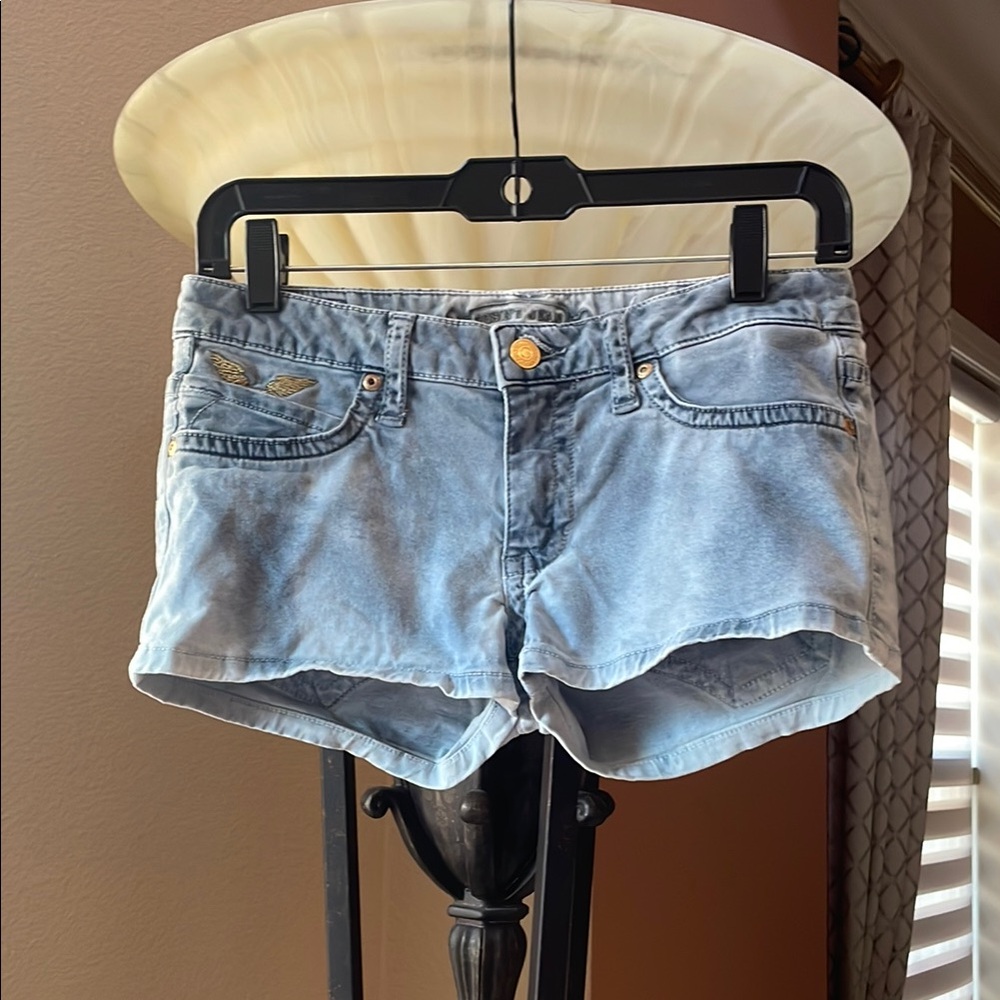 Beautiful Robins crystal Jean shirt